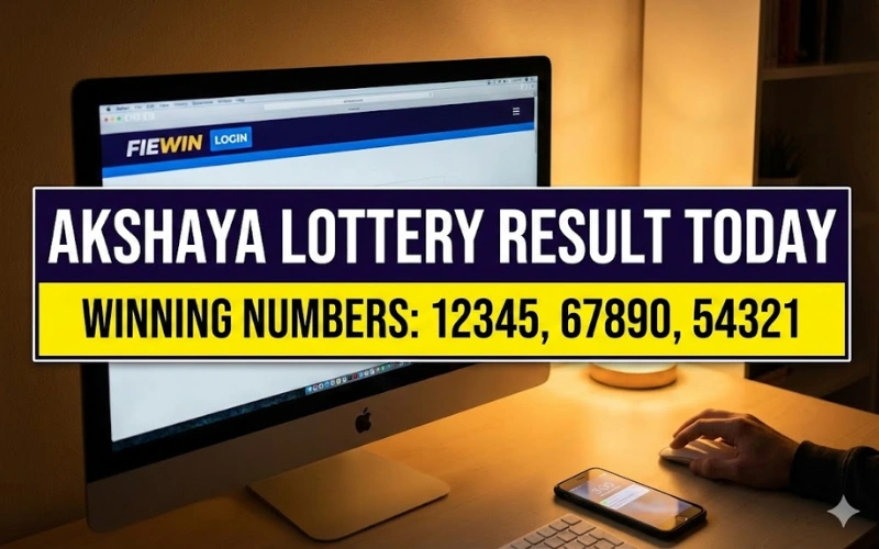 akshaya lottery result today at Fiewin Login featured image